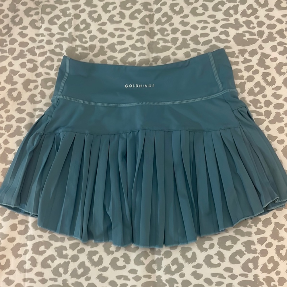 gold hinge skirt